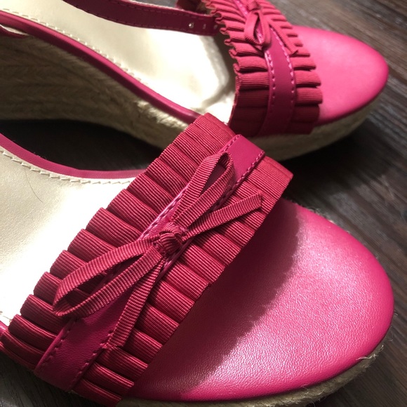 Pink High Wedges - Picture 3 of 3